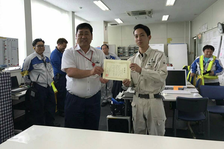 社内の様子